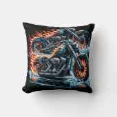 世界でホットバイクを走らせ凍っている クッション (正面)