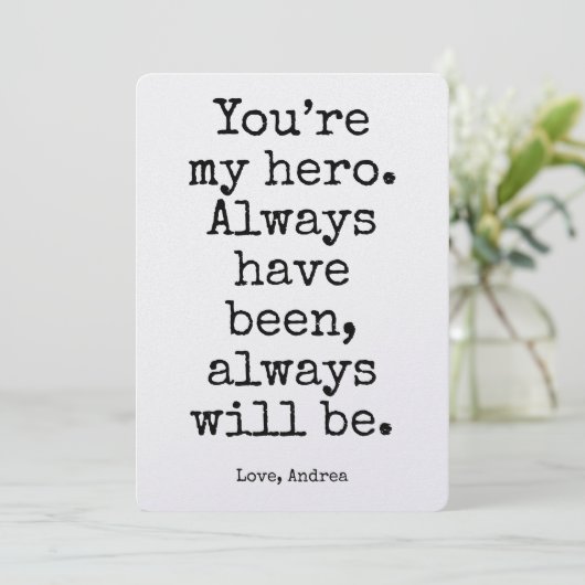 世界で一つだけのパパへ、誕生日とクリスマスの特別なグリーティングカード シーズンカード (スタンド正面)