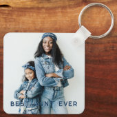 世界で一つだけの写真 二枚のベストな姉妹 フォーエバー キーホルダー (裏面)