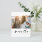 世界で一つだけの写真　私のブライズメイドになってくれる？ 招待状 (スタンド正面)