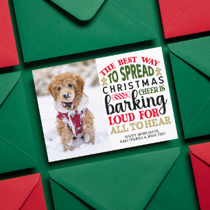 世界で一つだけの愛犬のクリスマス写真 カスタムオーダー写真 シーズンカード