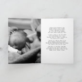 世界で一つだけの最新デザイン 父の日の特別な贈り物 カード (内部)