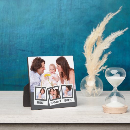 世界で一つだけの特別な家族のインスタグラム写真コラージュ フォトプラーク (インサイチュ)