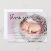 世界で一つだけの特別な赤ちゃんの写真をありがとう ポストカード (正面/裏面)