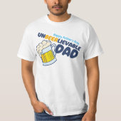 世界で一つだけの面白いパパ Tシャツ (正面)
