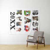 世界で一つだけの11枚の写真で作る最高のパパへ 世界で一つだけの特別なプレゼント タペストリー (インサイチュ(横))