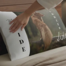 世界で一つだけの「私の側」カスタム犬写真スプリット -