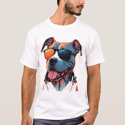 世界で一番かっこいい犬 Tシャツ (正面)