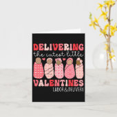 世界で一番かわいいバレンタインを出産現場で届ける カード (黄色い花)