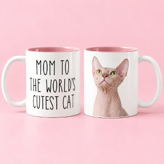 世界で一番かわいい猫の写真 ツートーンマグカップ