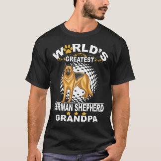 世界で一番すごいドイツ牧羊犬のおじいちゃん 5 Tシャツ