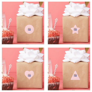 世界で一番すごいママ ハートとお花 ラウンドシール