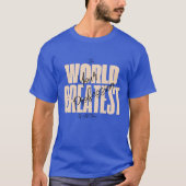 世界で一番すばらしいブルー Tシャツ (正面)