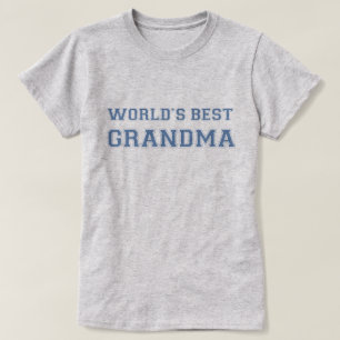 世界で一番のばあば Tシャツ
