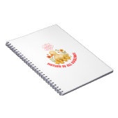 世界で一番のひよこたちのお母さん 母の日 ノートブック (右側)