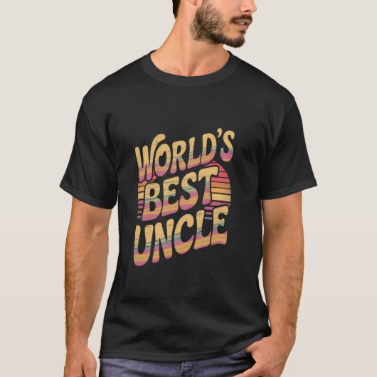 世界で一番のオジサン Tシャツ (正面)