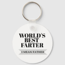 世界で一番のオナラ親父…ということで父親の日に Dad キーチェーン