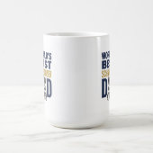 世界で一番のシュナウザーのパパ コーヒーマグカップ (中央)