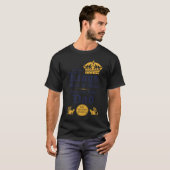 世界で一番のダッドキングクラウン父の日 Tシャツ (正面フル)