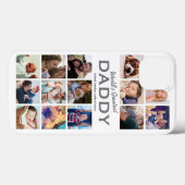 世界で一番のダディフォトコラージュ Case-Mate iPhoneケース (裏面 (横))