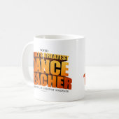 世界で一番のダンス教師 コーヒーマグ コーヒーマグカップ (正面左)