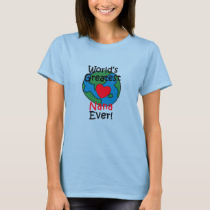 世界で一番のナナのハート Tシャツ