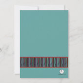 世界で一番のパパの招待状 招待状 (裏面)