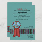 世界で一番のパパの招待状 招待状 (正面/裏面)