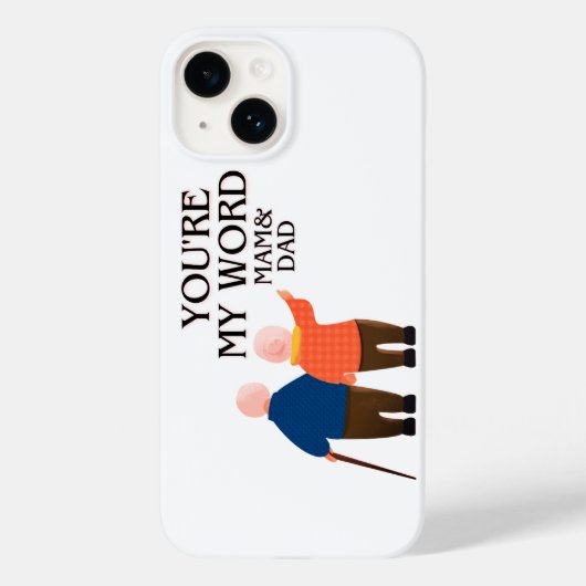 世界で一番のパパ | Photo Case-Mate iPhoneケース iPhone 14ケース (裏面)