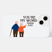 世界で一番のパパ | Photo Case-Mate iPhoneケース iPhone 14ケース (裏面 (横))
