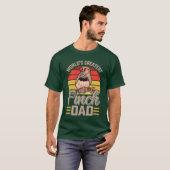 世界で一番のフィンチのパパ フィンチ お父さん 鳥好き ヴィンテージ Tシャツ (正面フル)