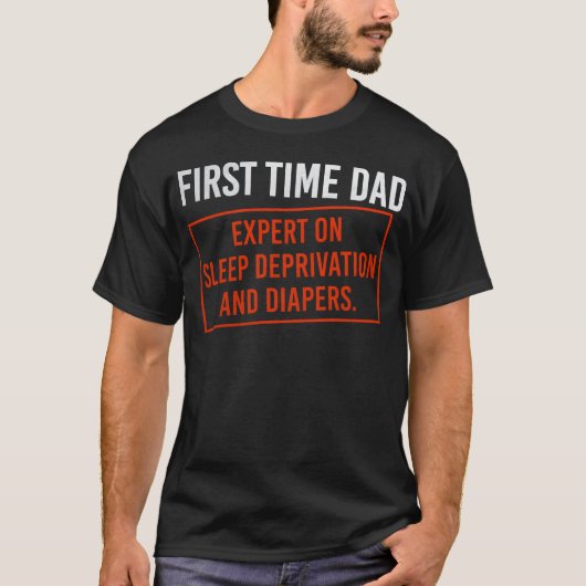 世界で一番のフルタイムパパ 父の日ギフト Tシャツ (正面)