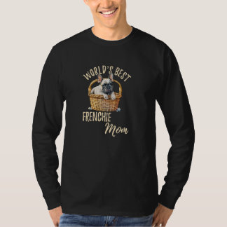世界で一番のフレンチブルドッグのママ フレンチブルドッグ ママ 贈り物 Tシャツ