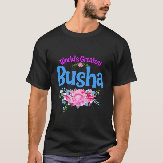 世界で一番のブシャ ポーランド人のおばあちゃん Tシャツ (正面)
