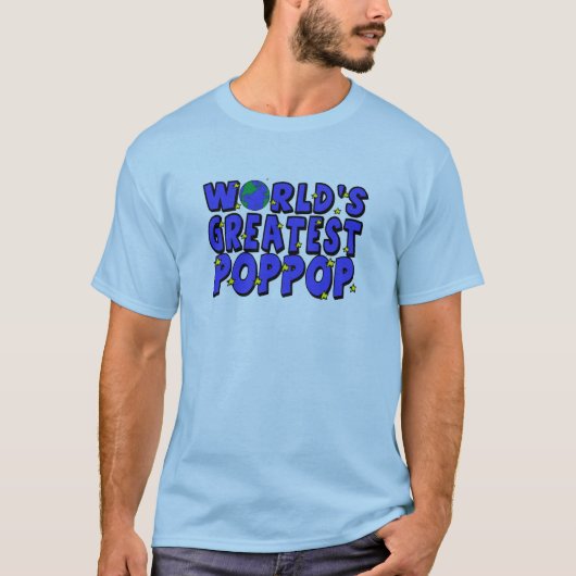 世界で一番のポップポップ Tシャツ (正面)