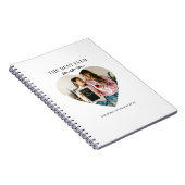 世界で一番のママのハートの写真 ノートブック (右側)