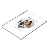 世界で一番のママのハートの写真 ノートブック (左側)