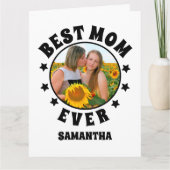 世界で一番のママの写真ギフト（母の日用） カード (正面)
