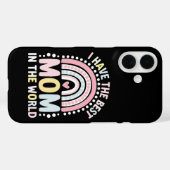 世界で一番のママ・ボヘミアン虹 Case-Mate iPhoneケース (裏面 (横))