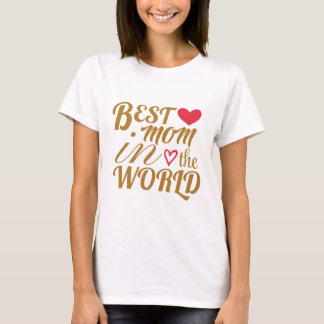 世界で一番のママ Tシャツ – 母の日ギフト