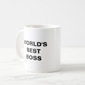 世界で一番の上司 コーヒーマグカップ (正面左)