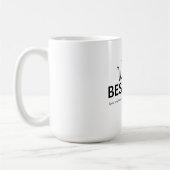 世界で一番の上司 楽しいギフト コーヒーマグカップ (左)