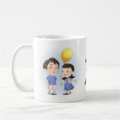 世界で一番の兄ちゃん 兄妹 コーヒーマグカップ (左)
