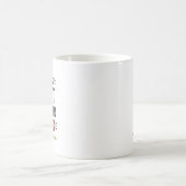 世界で一番の先生 パーソナライズド コーヒーマグカップ (中央)