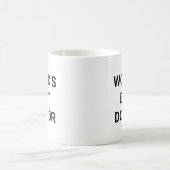 世界で一番の医者 おもしろい 職業 同僚 ギフト コーヒーマグカップ (中央)
