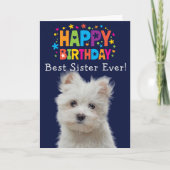 世界で一番の姉へのカスタム誕生日カード サンキューカード (正面)