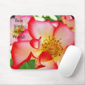 世界で一番の姉!マウスパッド 薔薇の花 マウスパッド (マウス)