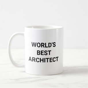 世界で一番の建築家 面白い職業 同僚 ギフト コーヒーマグカップ