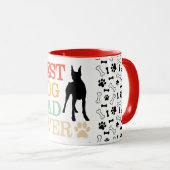 世界で一番の愛犬家パパのコーヒーマグ マグカップ (正面右)