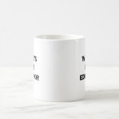 世界で一番の教育者 コーヒーマグカップ (中央)